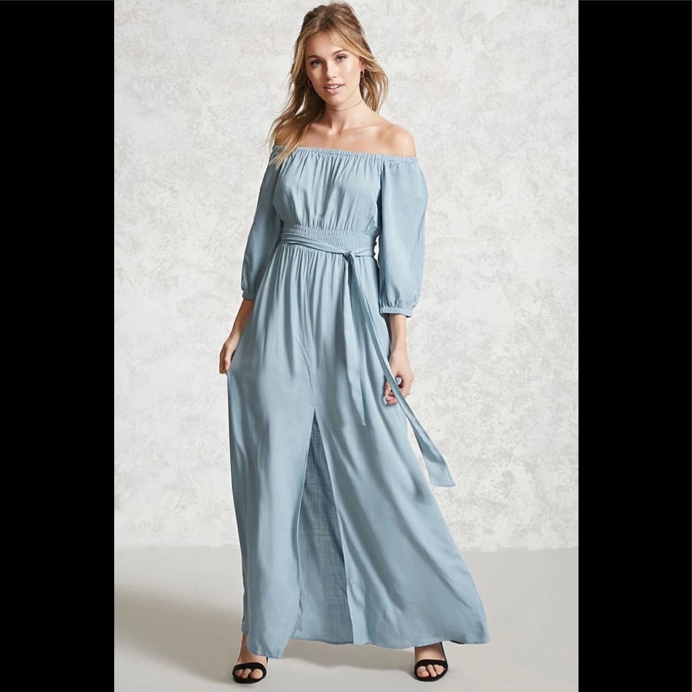 Forever 21 Contemporary Woven Maxi Dress